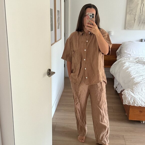 Nicole Purdy Pants - Nicole Purdy Linen Set